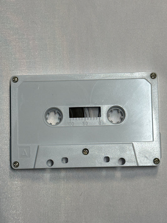 LOT 5 Loose Unbranded Type I 60 Minutes Blank Cassettes White Shell