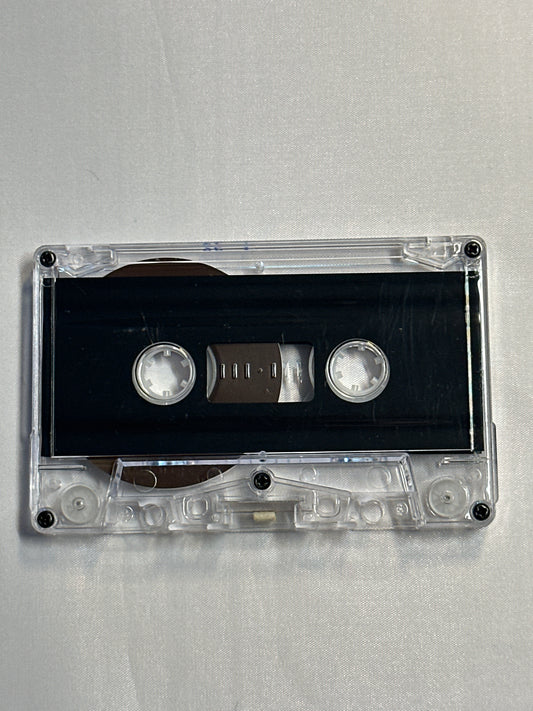 LOT 5 Loose Unbranded Type I 90 Minutes Blank Cassettes Clear Shell
