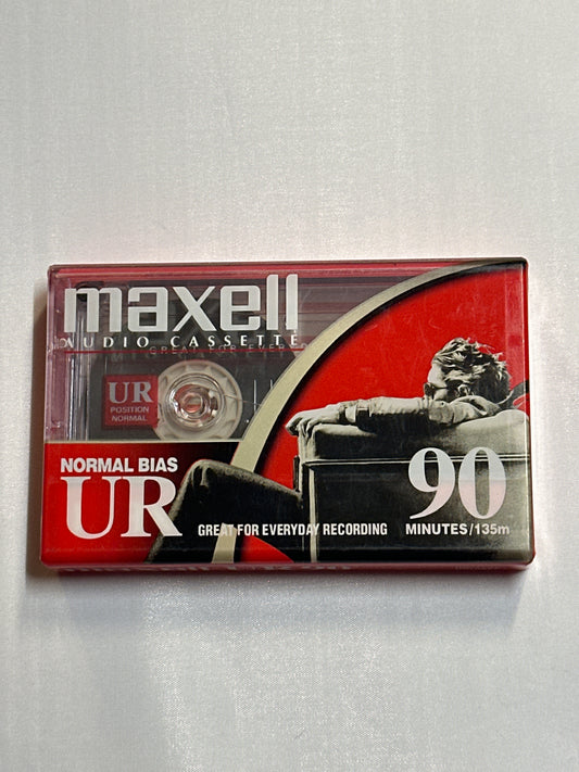Maxell UR-90 Normal Bias Type I Sealed Cassette 90 Minute