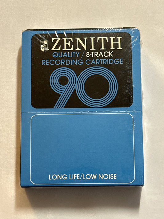 Zenith Quality 8-Track 90 Minutes Blank Sealed