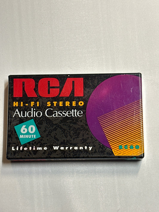 RCA Hi-Fi Audio Type I Blank Cassette Sealed 60 Minutes