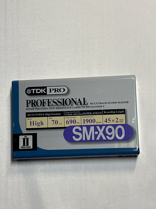 TDK SM-X90 High Bias Type II Sealed Professional Japan