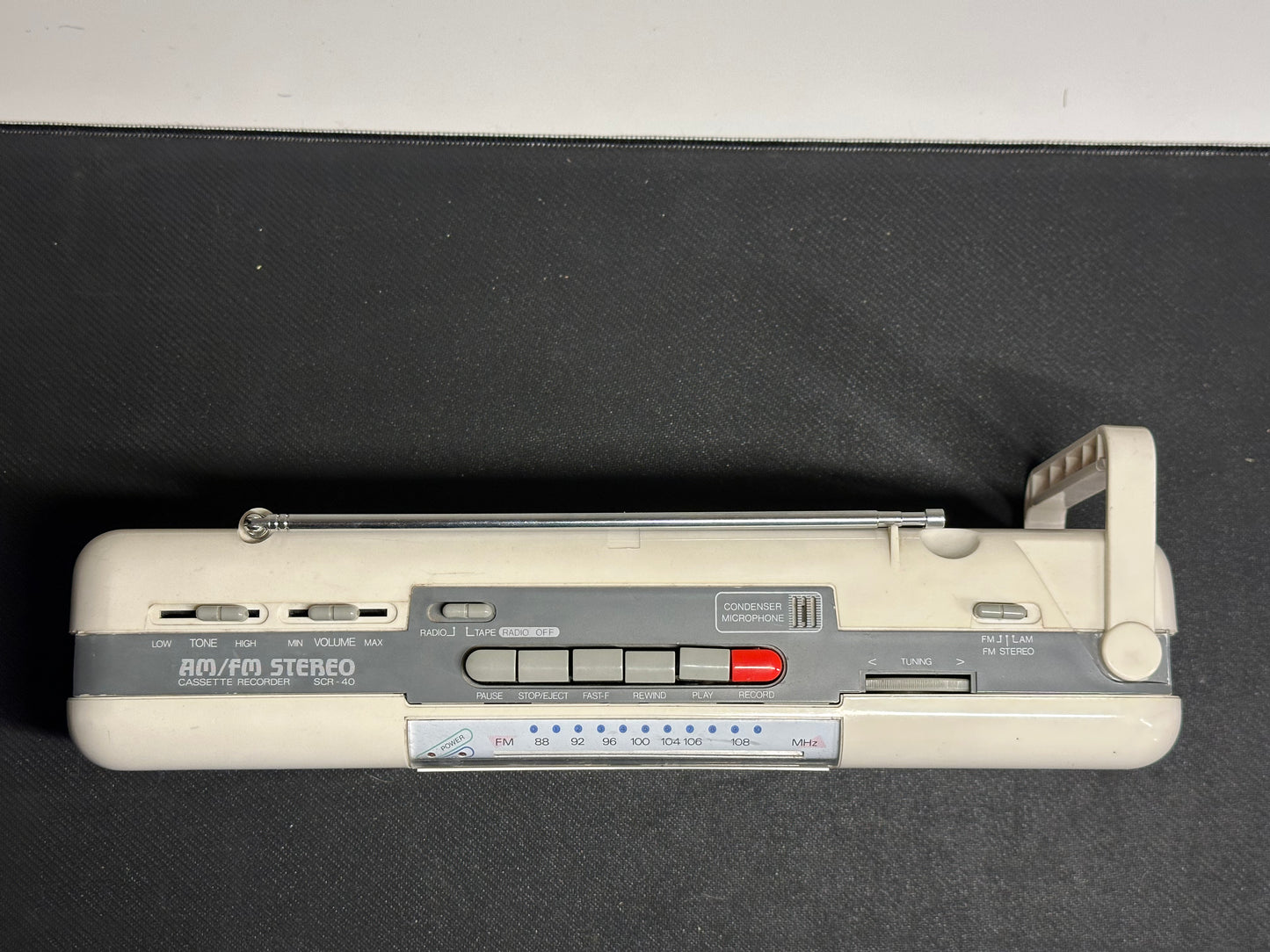 Realistic Cassette Recorder SCR-40 Used Serviced