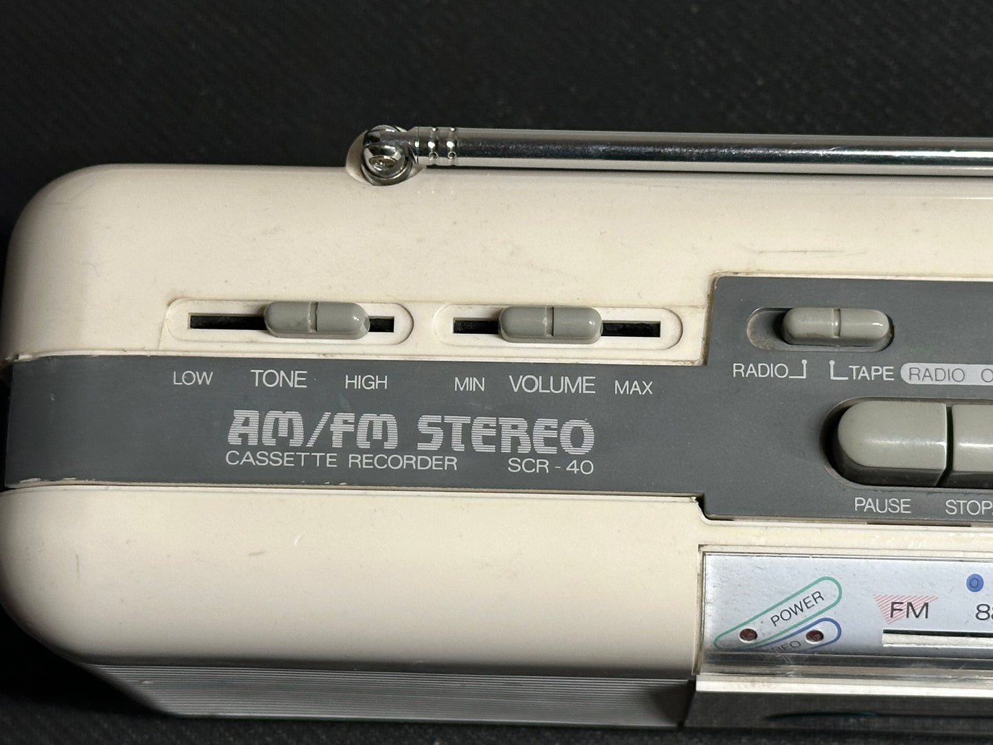 Realistic Cassette Recorder SCR-40 Used Serviced