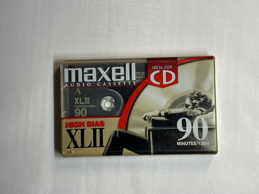 Maxell XLII-90  Type II Blank Cassette Sealed 90 Minutes